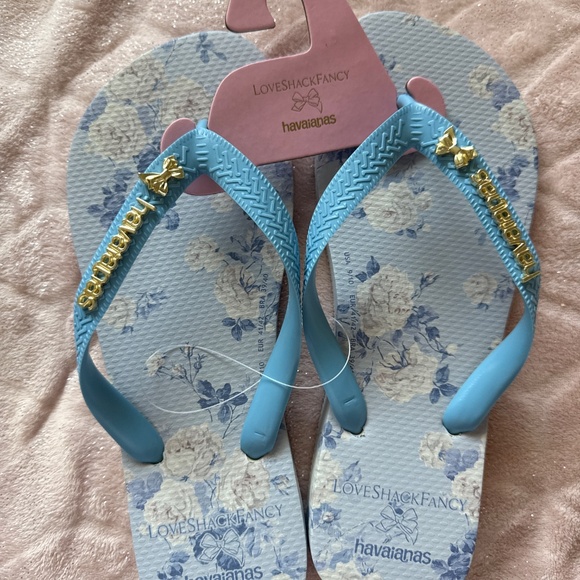 LoveShackFancy x Havaianas Sandals size 9/10 - Picture 3 of 6